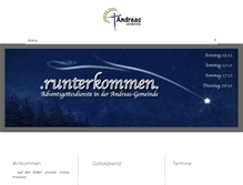 Tablet Screenshot of andreas-gemeinde.net